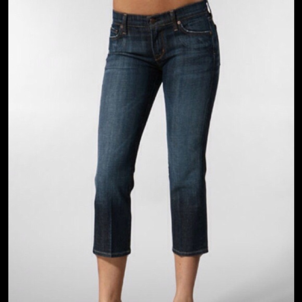 Citizens of humanity, Low Waist Crop Jeans // Medium Wash // 27 - Picture 2 of 8